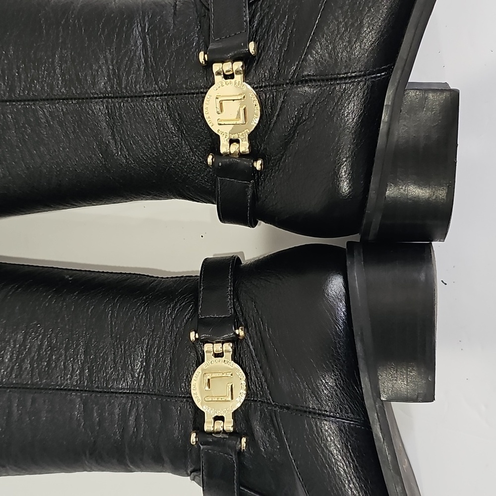 Luz Da Lua Black boots Knee High Size 5 - Picture 8 of 12